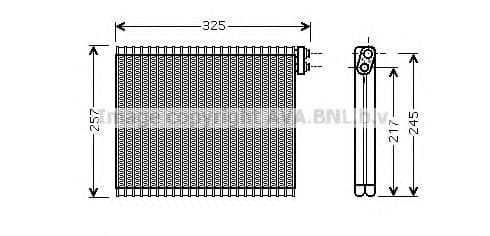 TOV484 AVA Quality Cooling Испаритель кондиционера