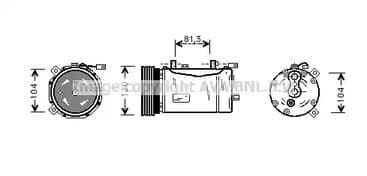 vnak172 AVA Quality Cooling Компресор кондиціонера