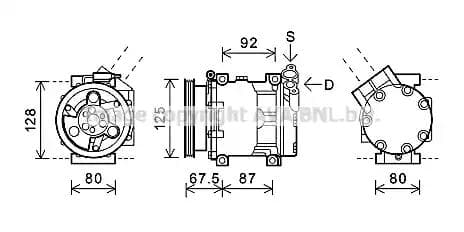 rtak619 AVA Quality Cooling Компресор кондиціонера