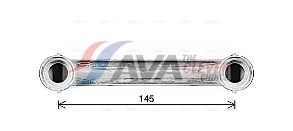 bw6615 AVA Quality Cooling Радіатор пічки