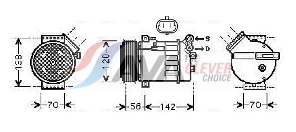 olak313 AVA Quality Cooling Компресор кондиціонера