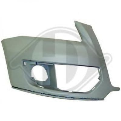 1075053 Diederichs Облицювання бампера для Audi Q5
