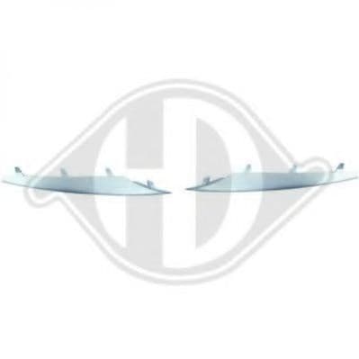 1291052 Diederichs Облицювання бампера для BMW X5