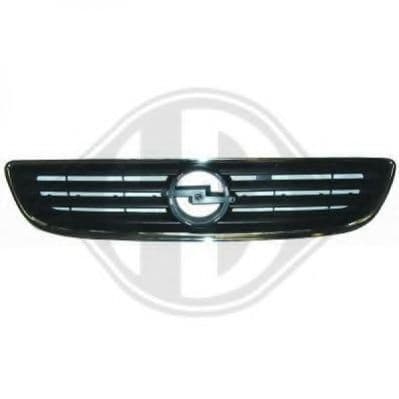 1890041 Diederichs Решітка радіатора для Opel Zafira