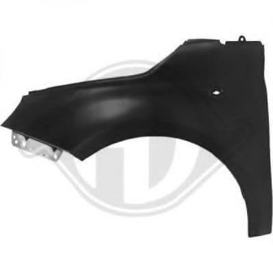 3405007 Diederichs Крило переднє для Fiat 500
