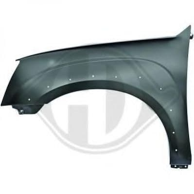 5403807 Diederichs Крило переднє для Isuzu D-Max