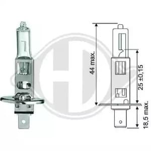 lid10012 Diederichs Лампа дальнього світла