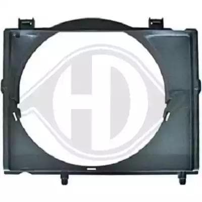 8540210 Diederichs Кожух вентилятора для Isuzu D-Max
