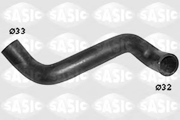 SWH6742 Sasic Патрубок радіатора системи охолодження двигуна для Opel Corsa