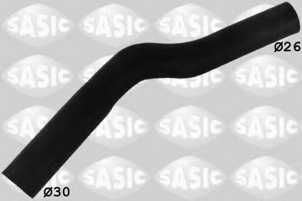 3406112 Sasic Патрубок радіатора системи охолодження двигуна для Ford Fiesta