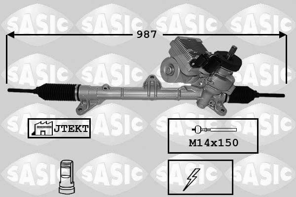 7176064 Sasic Рулевая рейка