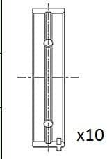 bm1052010 Fai Підшипник колінчастого вала