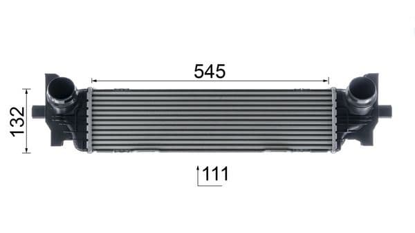 CI626000P Mahle Інтеркулер