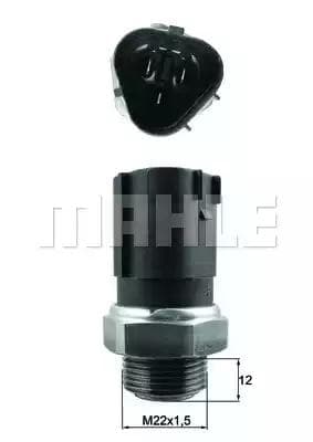 tsw62 Mahle Датчик температуры охлаждающей жидкости