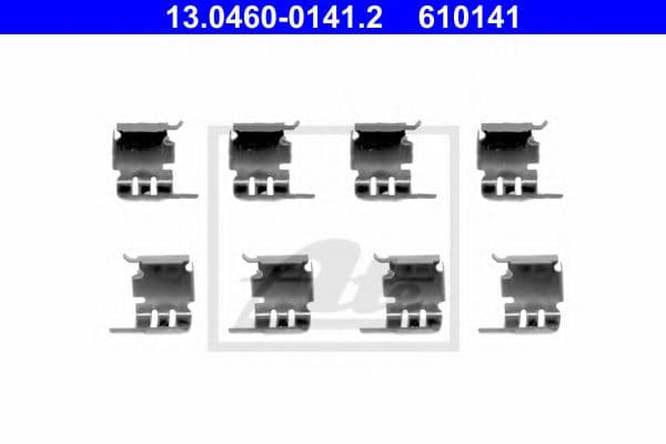 13.0460-0141.2 ATE Компоненти дискових гальмівних колодок для Suzuki Wagon R