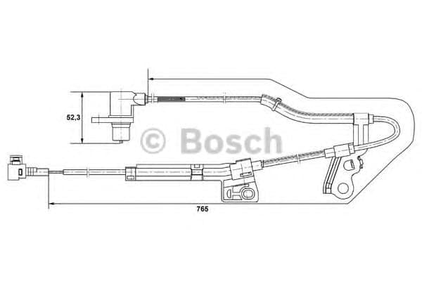 0 265 006 677 Bosch Датчик ABS