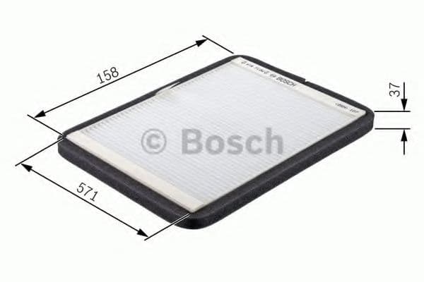 1 987 431 157 Bosch Фільтр салону