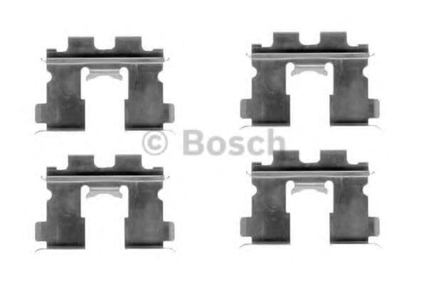 1 987 474 356 Bosch Компоненти дискових гальмівних колодок