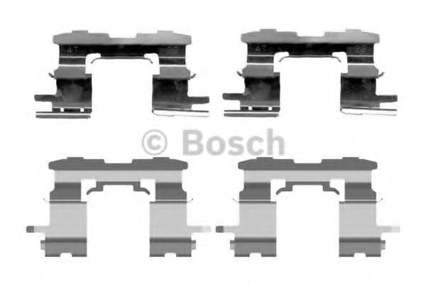 1 987 474 407 Bosch Комплектующие дисковых тормозных колодок