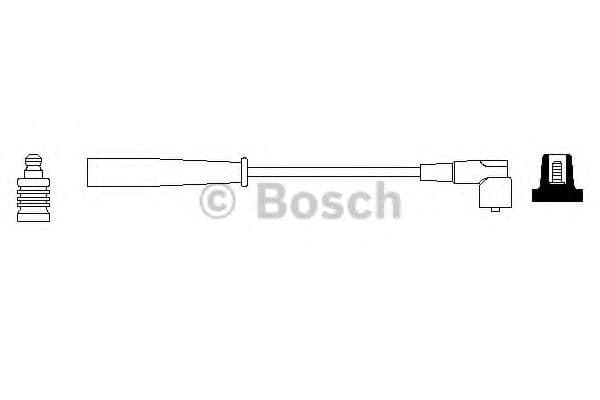 0 986 356 129 Bosch Дріт запалювання