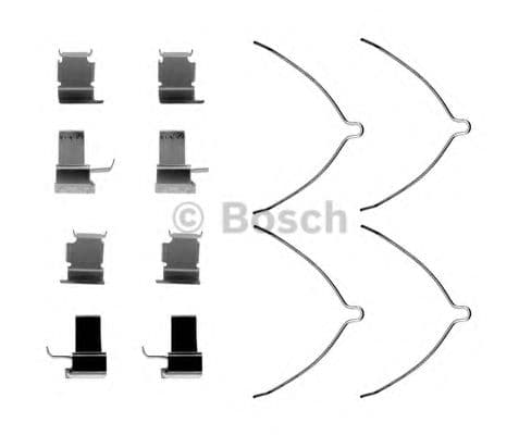 1 987 474 634 Bosch Компоненти дискових гальмівних колодок