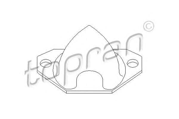 103 342 Topran Відбійник амортизатора для Volkswagen LT