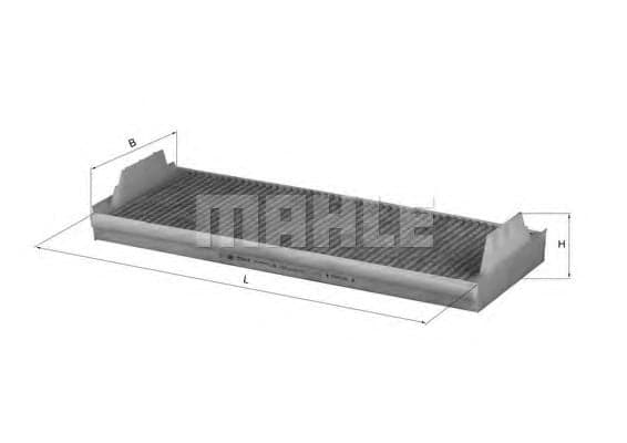 LAK 154 Mahle Фільтр салону
