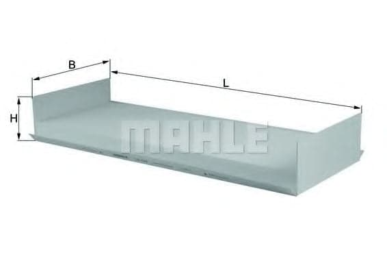 LA 154 Mahle Фільтр салону