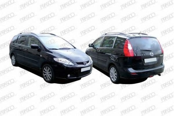 MZ4263210 Prasco Передня панель кузова для Mazda 5