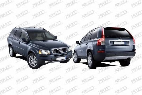 VV7101114 Prasco Облицювання бампера для Volvo XC90