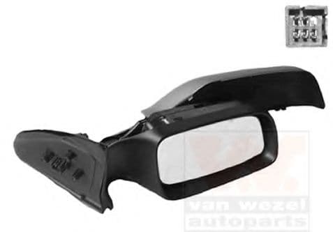 3742808 Van Wezel Зовнішнє дзеркало для Opel Astra