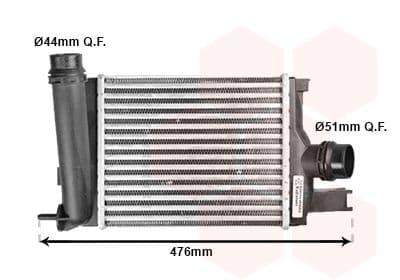 15004642 Van Wezel Интеркулер