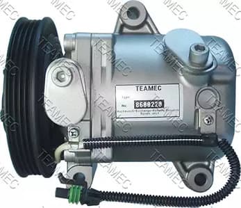 8600220 Teamec Компресор кондиціонера для Smart Fortwo