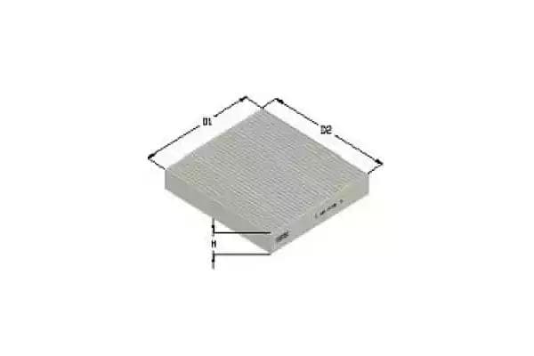 CK5824 Tecneco Фільтр салону для Audi A6