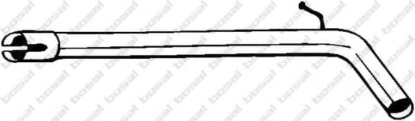 801-483 Bosal Приймальна труба