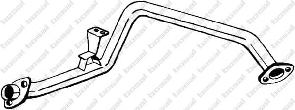 885-039 Bosal Приймальна труба для Toyota Land Cruiser