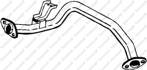 770-585 Bosal Приймальна труба для Toyota Land Cruiser