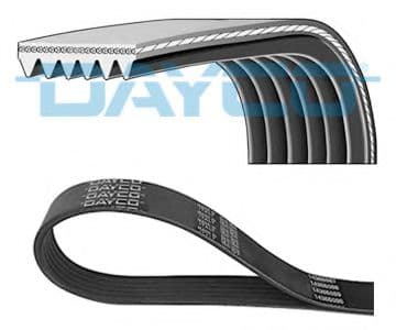 6PK966 Dayco Поліклиновий ремінь