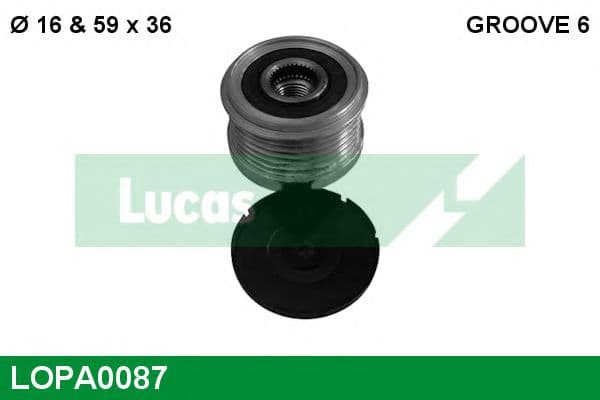 LOPA0087 Lucas Муфта генератора