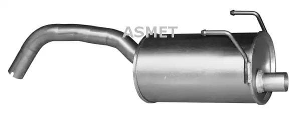 16.090 Asmet Глушник вихлопних газів кінцевий