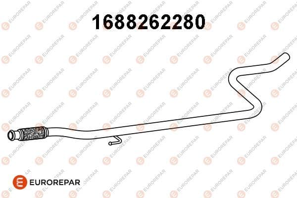 1688262280 Eurorepar Приймальна труба