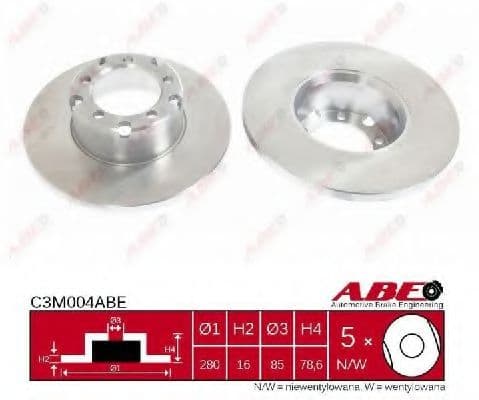 C3M004ABE ABE Тормозной диск