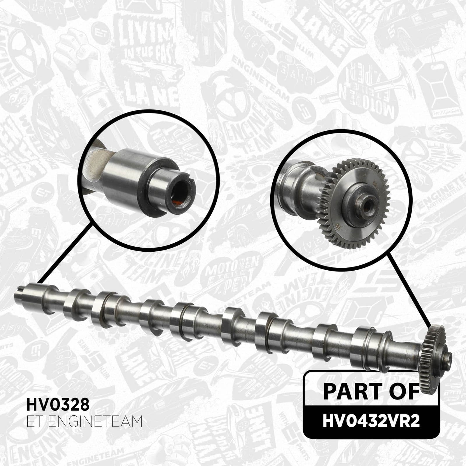 hv0432vr1 ET Engineteam Комплект распредвала