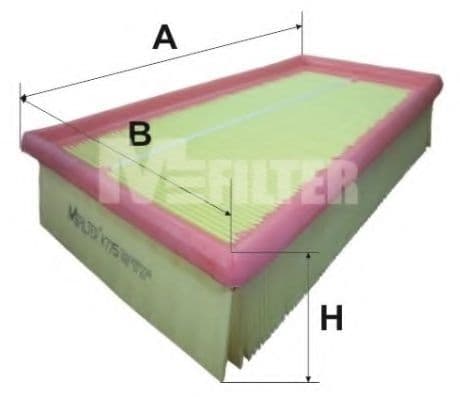 K 775 MFilter Воздушный фильтр