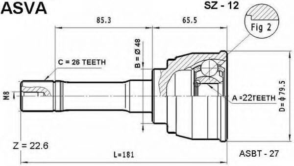SZ-12 Asva Граната