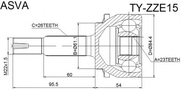 TY-ZZE15 Asva Граната