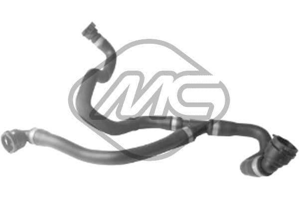 94321 Metalcaucho Патрубок радіатора системи охолодження двигуна