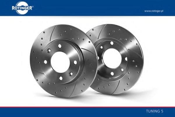 RT 1200 T5 Rotinger Тормозной диск для Daewoo Nubira