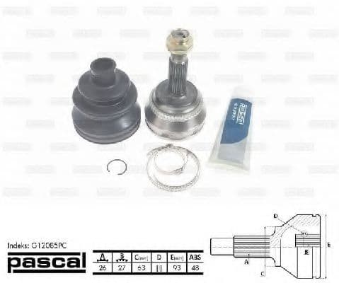 G12085PC Pascal ШРУС