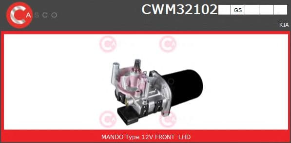 CWM32102GS Casco Двигун склоочисника для Kia Picanto